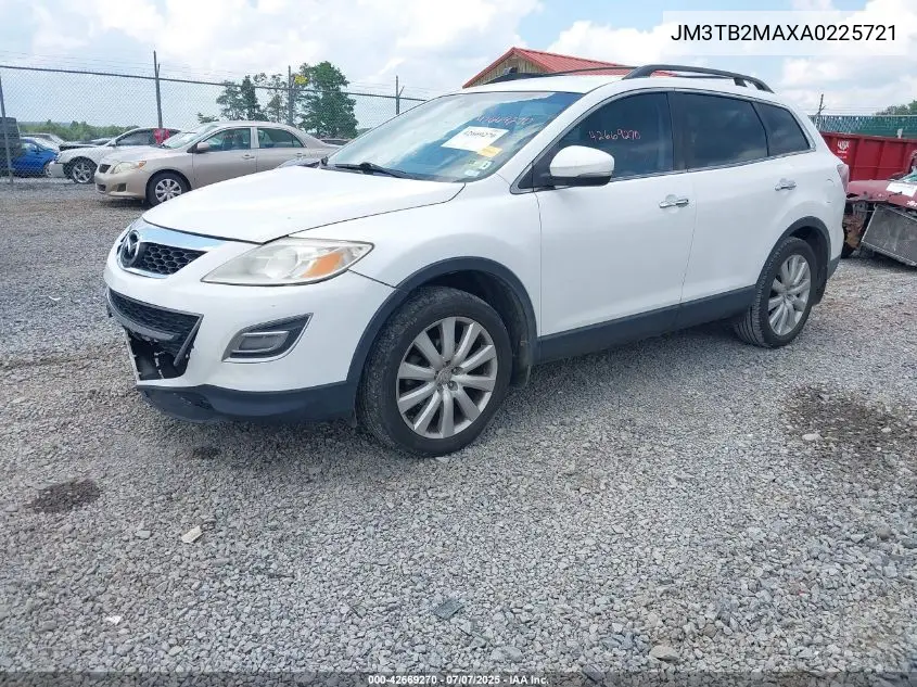 2010 Mazda Cx-9 Grand Touring VIN: JM3TB2MAXA0225721 Lot: 42669270
