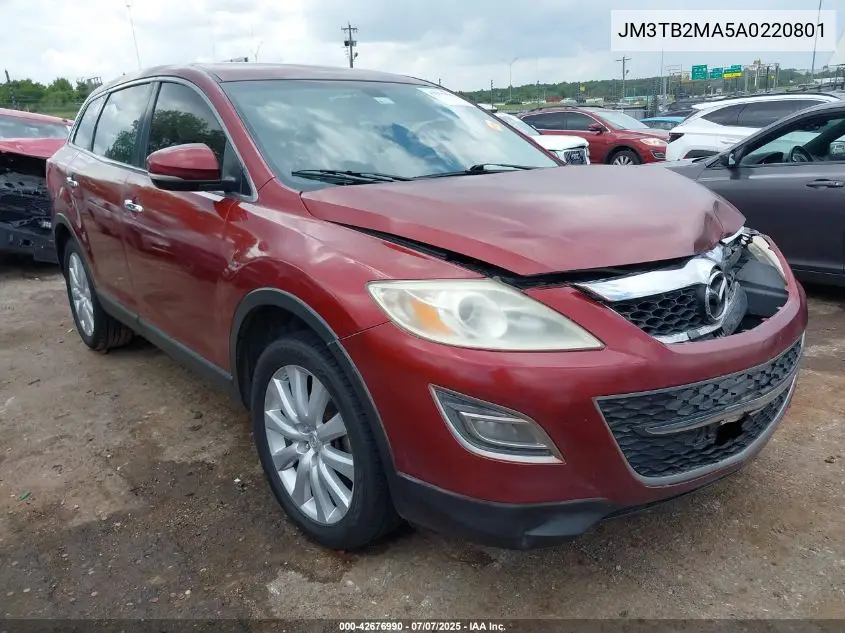 2010 Mazda Cx-9 Grand Touring VIN: JM3TB2MA5A0220801 Lot: 42676990