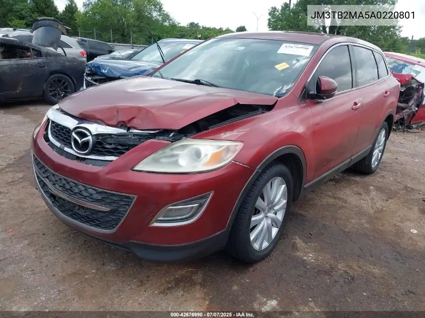 2010 Mazda Cx-9 Grand Touring VIN: JM3TB2MA5A0220801 Lot: 42676990