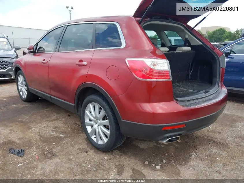 2010 Mazda Cx-9 Grand Touring VIN: JM3TB2MA5A0220801 Lot: 42676990