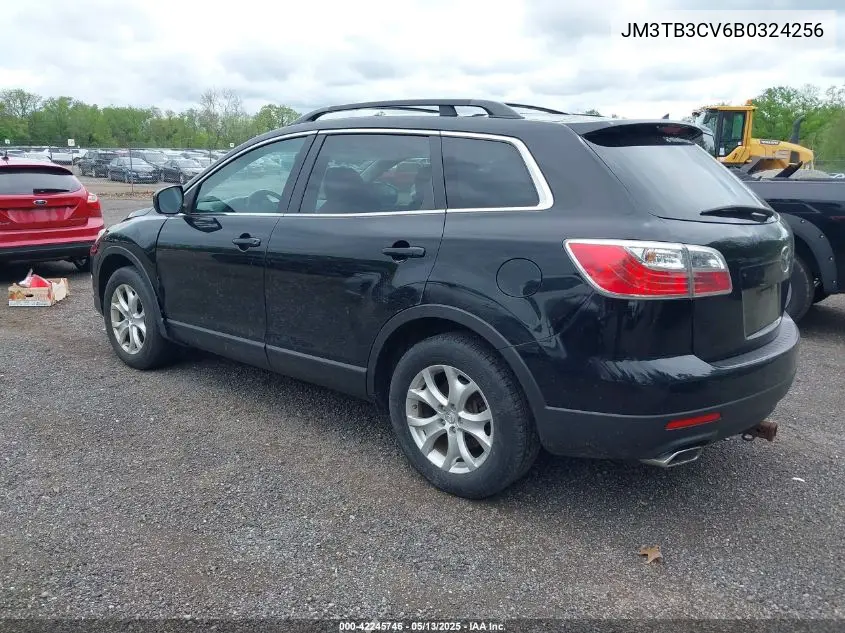 2011 Mazda Cx-9 Touring VIN: JM3TB3CV6B0324256 Lot: 42245746