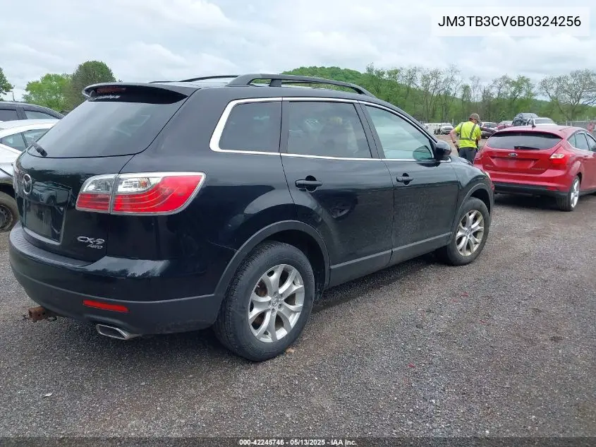2011 Mazda Cx-9 Touring VIN: JM3TB3CV6B0324256 Lot: 42245746