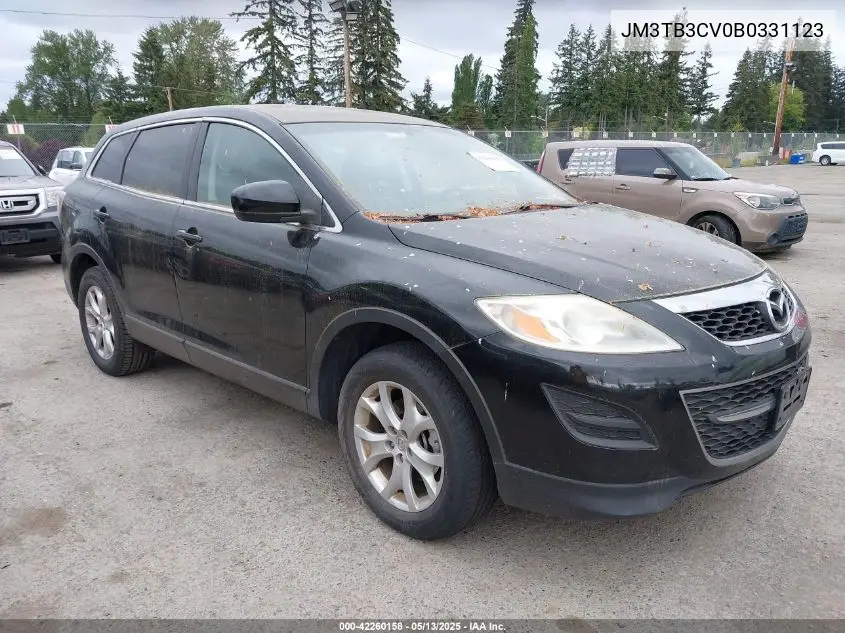2011 Mazda Cx-9 Touring VIN: JM3TB3CV0B0331123 Lot: 42260158