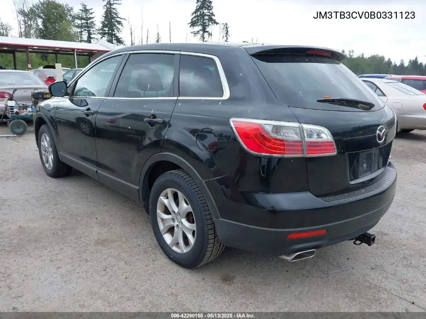 2011 Mazda Cx-9 Touring VIN: JM3TB3CV0B0331123 Lot: 42260158