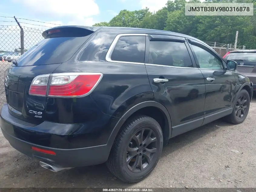 2011 Mazda Cx-9 Sport VIN: JM3TB3BV9B0316878 Lot: 42637170