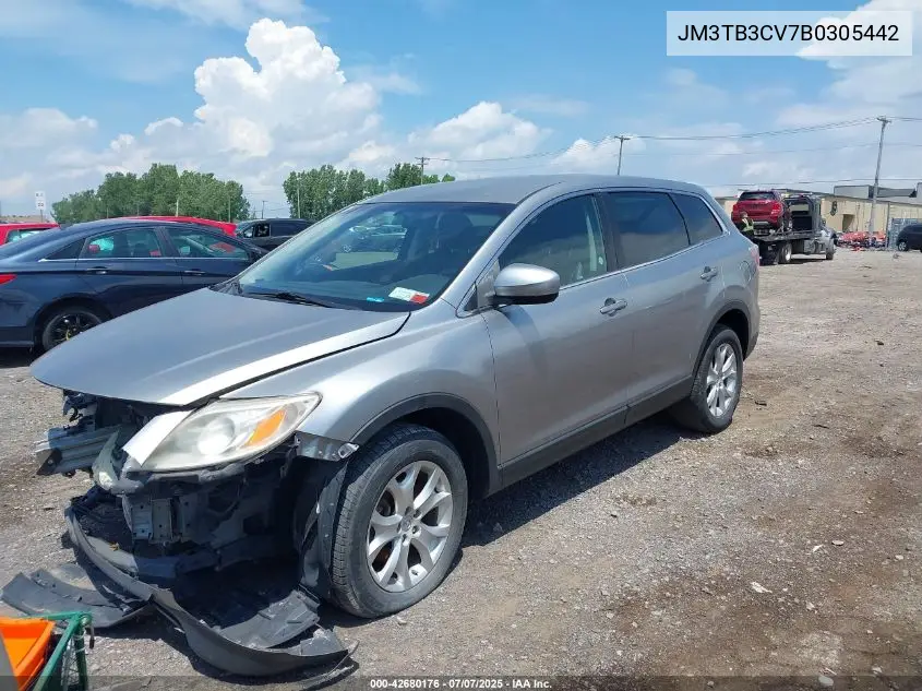 2011 Mazda Cx-9 Touring VIN: JM3TB3CV7B0305442 Lot: 42680176
