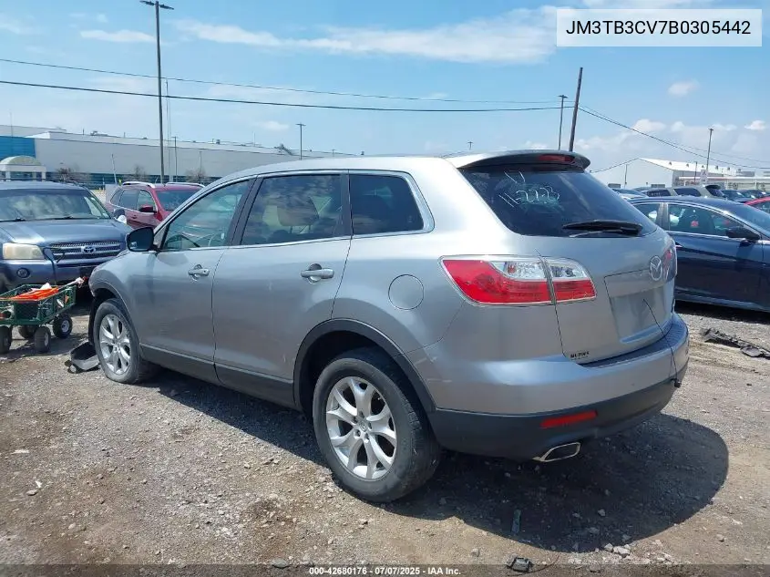 2011 Mazda Cx-9 Touring VIN: JM3TB3CV7B0305442 Lot: 42680176