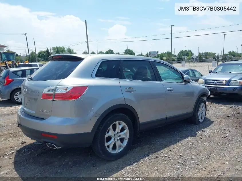 2011 Mazda Cx-9 Touring VIN: JM3TB3CV7B0305442 Lot: 42680176