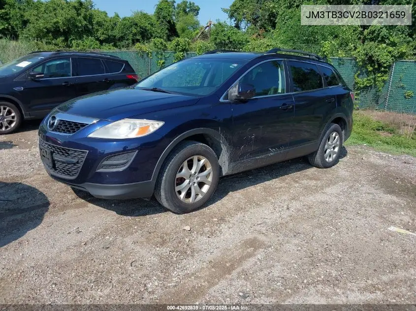 2011 Mazda Cx-9 Touring VIN: JM3TB3CV2B0321659 Lot: 42692839