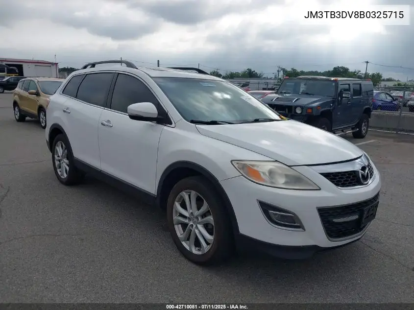 2011 Mazda Cx-9 VIN: JM3TB3DV8B0325715 Lot: 42710081