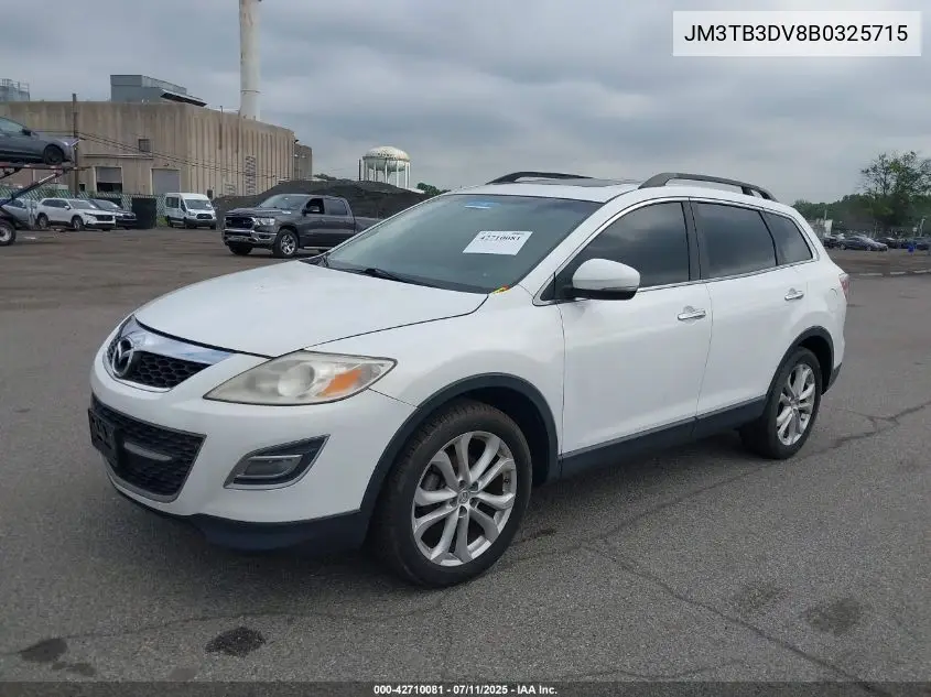 2011 Mazda Cx-9 VIN: JM3TB3DV8B0325715 Lot: 42710081
