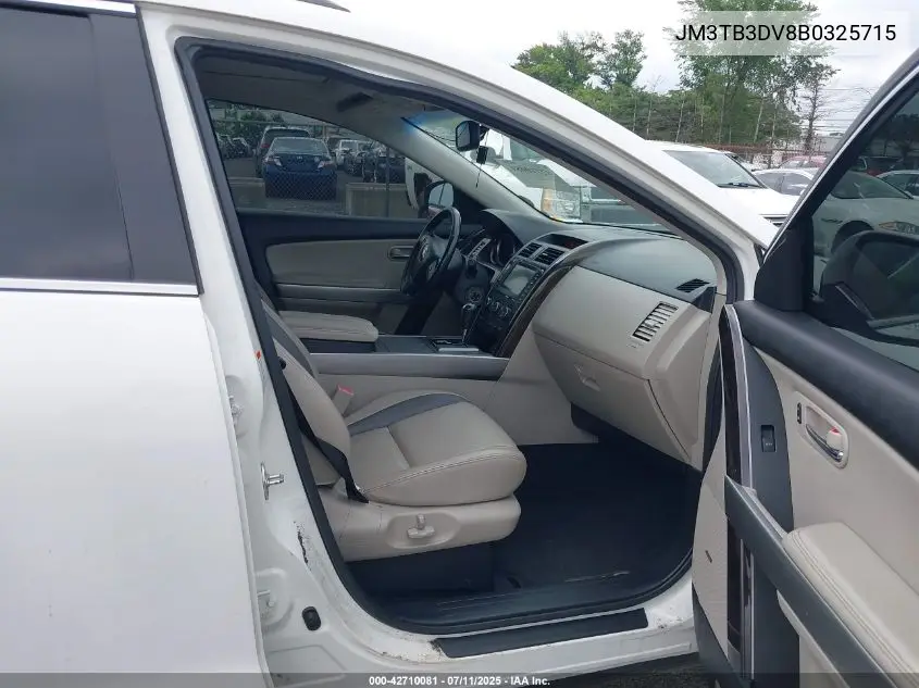 2011 Mazda Cx-9 VIN: JM3TB3DV8B0325715 Lot: 42710081