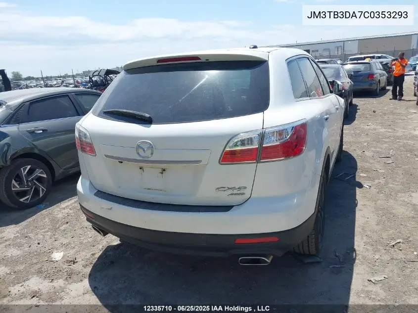 2012 Mazda Cx-9 VIN: JM3TB3DA7C0353293 Lot: 12335710