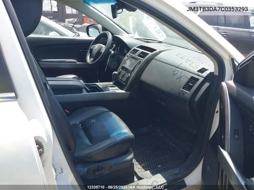 2012 Mazda Cx-9 VIN: JM3TB3DA7C0353293 Lot: 12335710