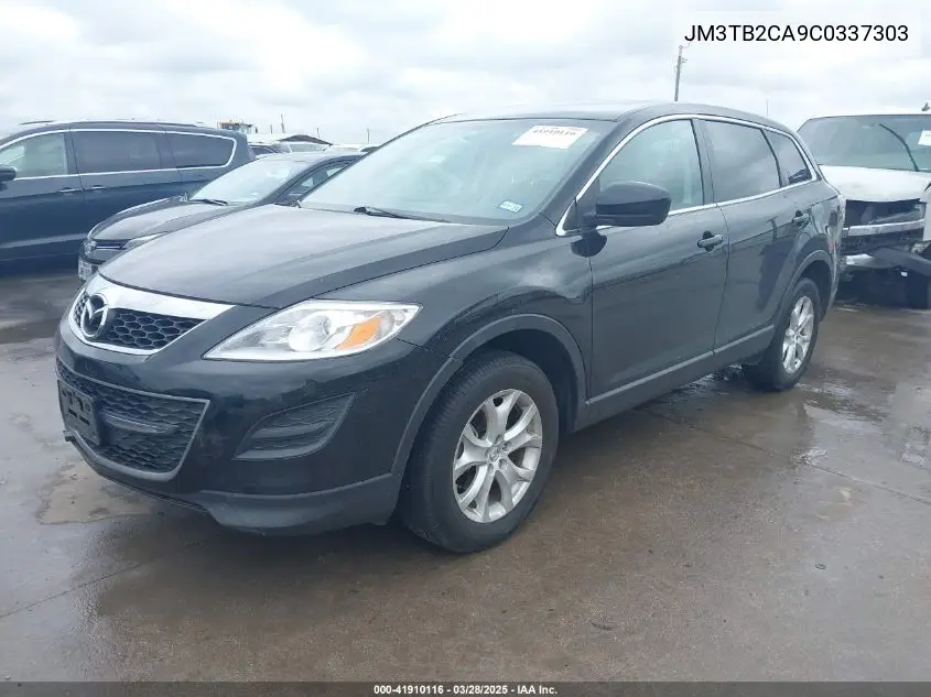 2012 Mazda Cx-9 Touring VIN: JM3TB2CA9C0337303 Lot: 41910116