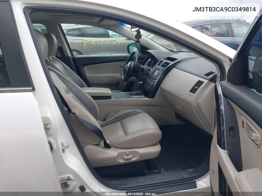 2012 Mazda Cx-9 Touring VIN: JM3TB3CA9C0349814 Lot: 42251904
