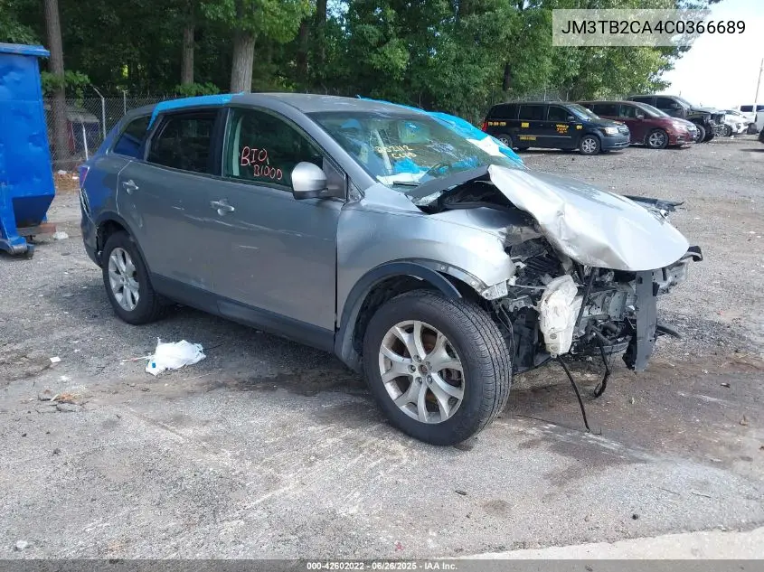 2012 Mazda Cx-9 Touring VIN: JM3TB2CA4C0366689 Lot: 42602022