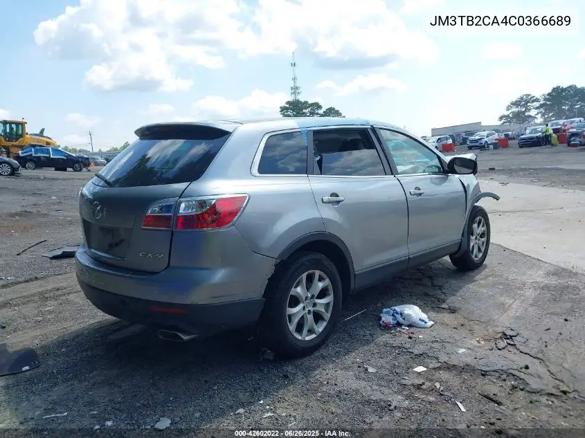 2012 Mazda Cx-9 Touring VIN: JM3TB2CA4C0366689 Lot: 42602022