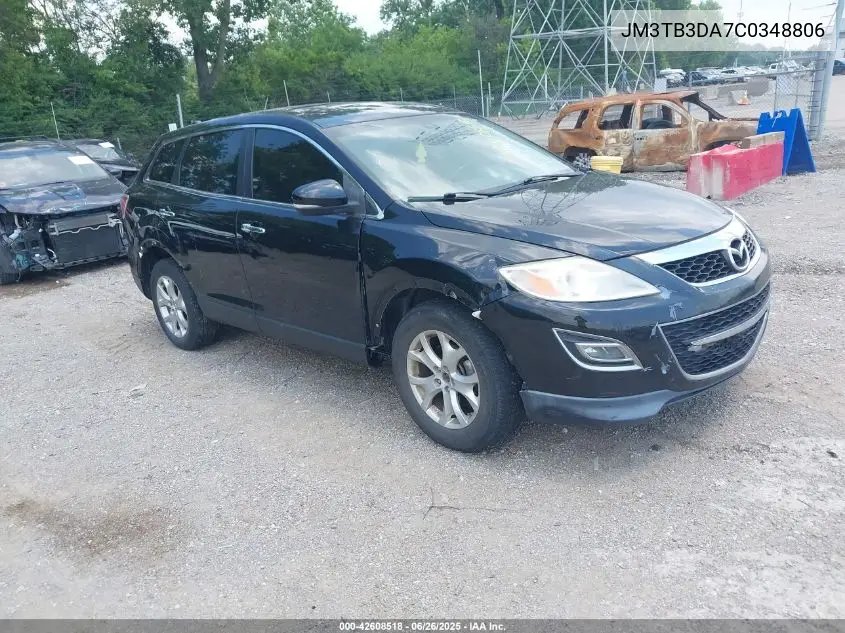 2012 Mazda Cx-9 Grand Touring VIN: JM3TB3DA7C0348806 Lot: 42608518