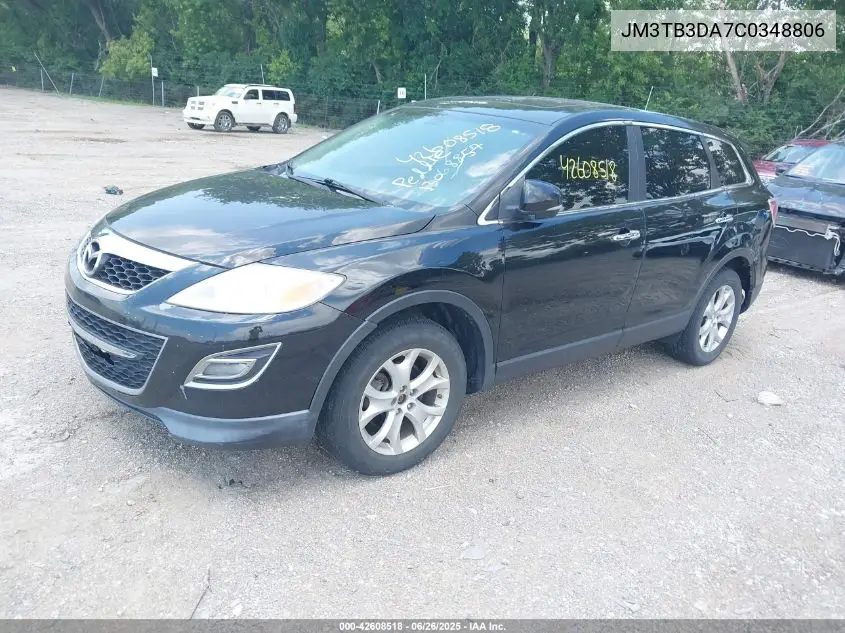 2012 Mazda Cx-9 Grand Touring VIN: JM3TB3DA7C0348806 Lot: 42608518