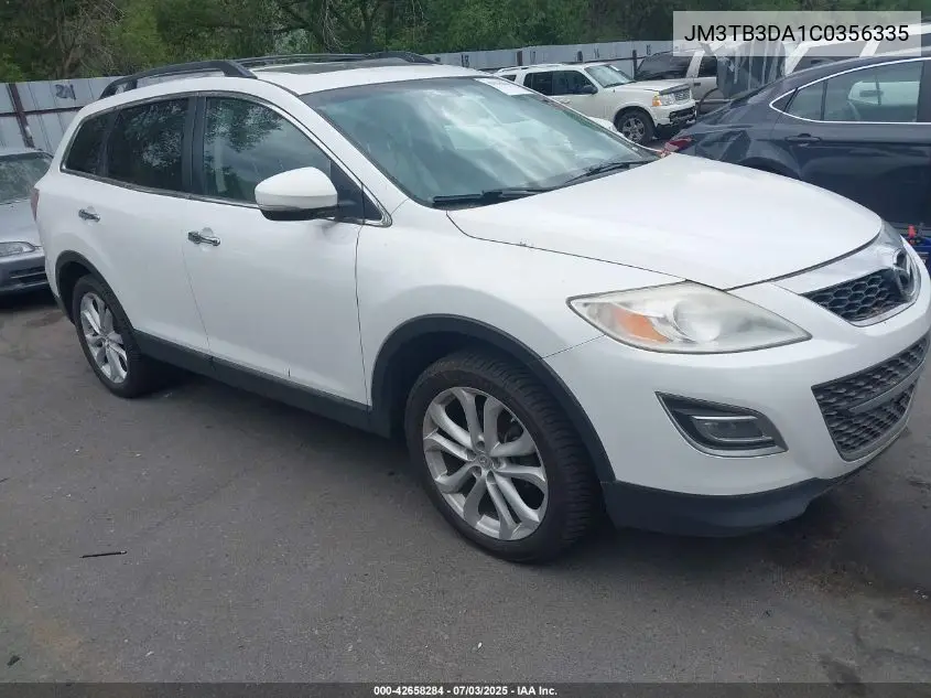 2012 Mazda Cx-9 Grand Touring VIN: JM3TB3DA1C0356335 Lot: 42658284