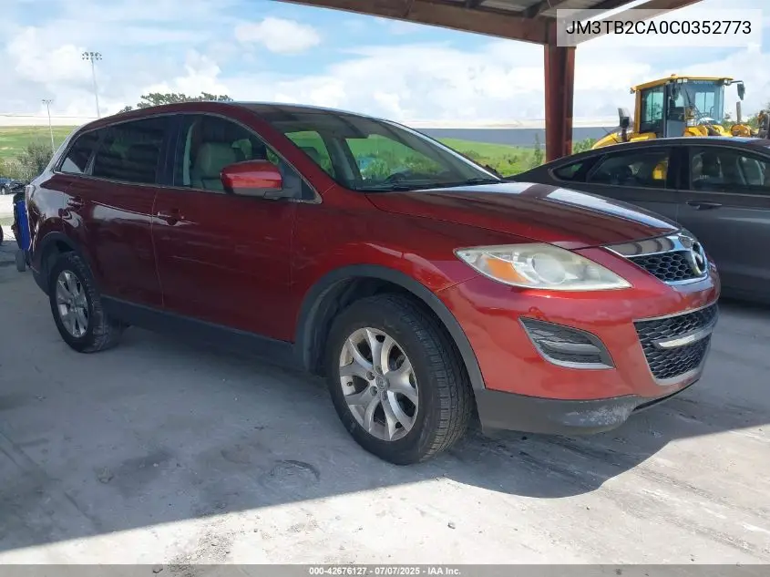 2012 Mazda Cx-9 Touring VIN: JM3TB2CA0C0352773 Lot: 42676127