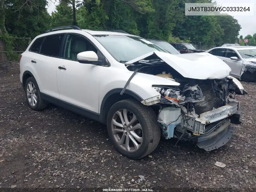 2012 Mazda Cx-9 Grand Touring VIN: JM3TB3DV6C0333264 Lot: 42692206