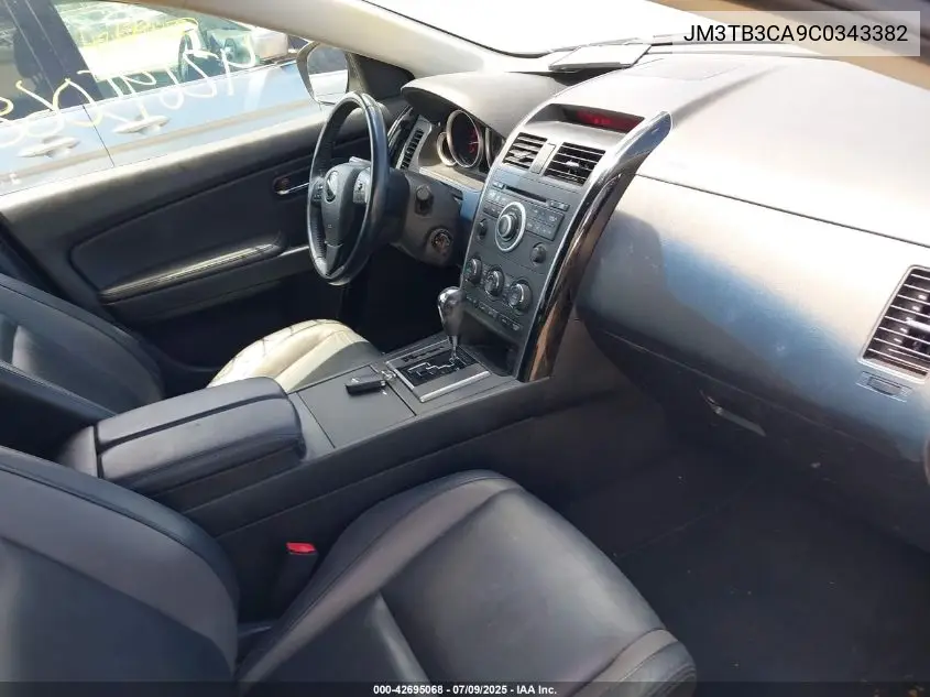 2012 Mazda Cx-9 Touring VIN: JM3TB3CA9C0343382 Lot: 42695068