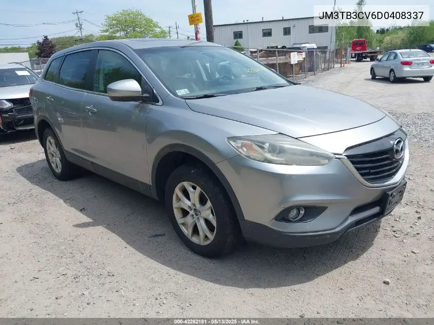 2013 Mazda Cx-9 Touring VIN: JM3TB3CV6D0408337 Lot: 42262181