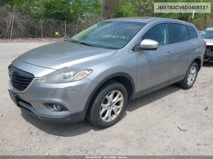 2013 Mazda Cx-9 Touring VIN: JM3TB3CV6D0408337 Lot: 42262181