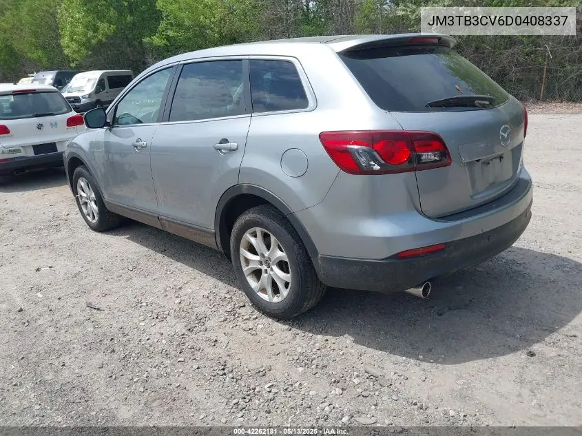 2013 Mazda Cx-9 Touring VIN: JM3TB3CV6D0408337 Lot: 42262181