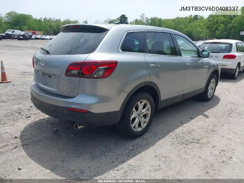 2013 Mazda Cx-9 Touring VIN: JM3TB3CV6D0408337 Lot: 42262181
