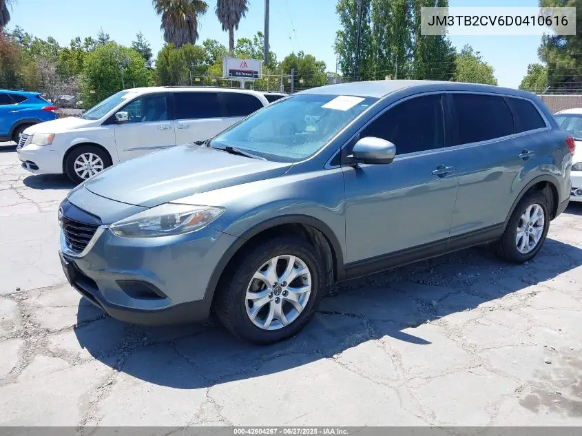2013 Mazda Cx-9 Touring VIN: JM3TB2CV6D0410616 Lot: 42604267