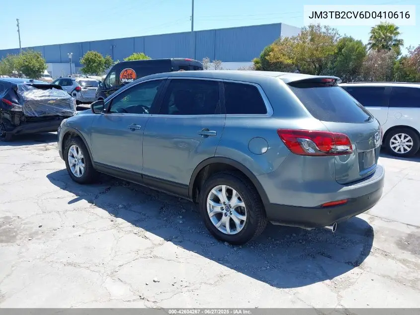 2013 Mazda Cx-9 Touring VIN: JM3TB2CV6D0410616 Lot: 42604267