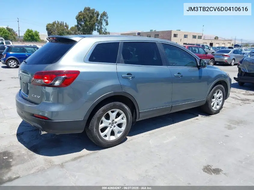 2013 Mazda Cx-9 Touring VIN: JM3TB2CV6D0410616 Lot: 42604267