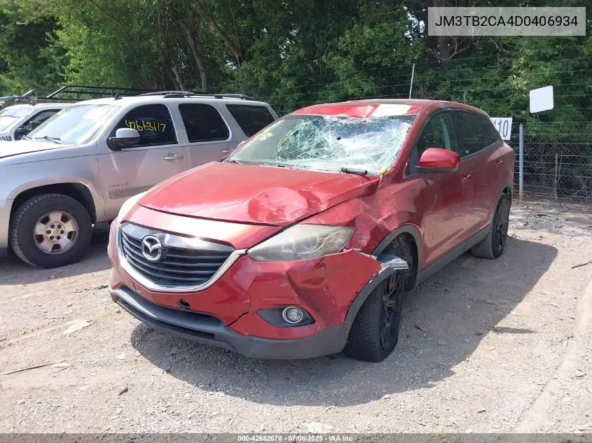 2013 Mazda Cx-9 Touring VIN: JM3TB2CA4D0406934 Lot: 42682078