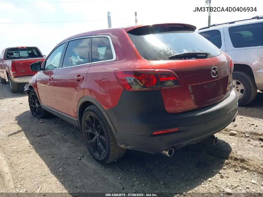 2013 Mazda Cx-9 Touring VIN: JM3TB2CA4D0406934 Lot: 42682078