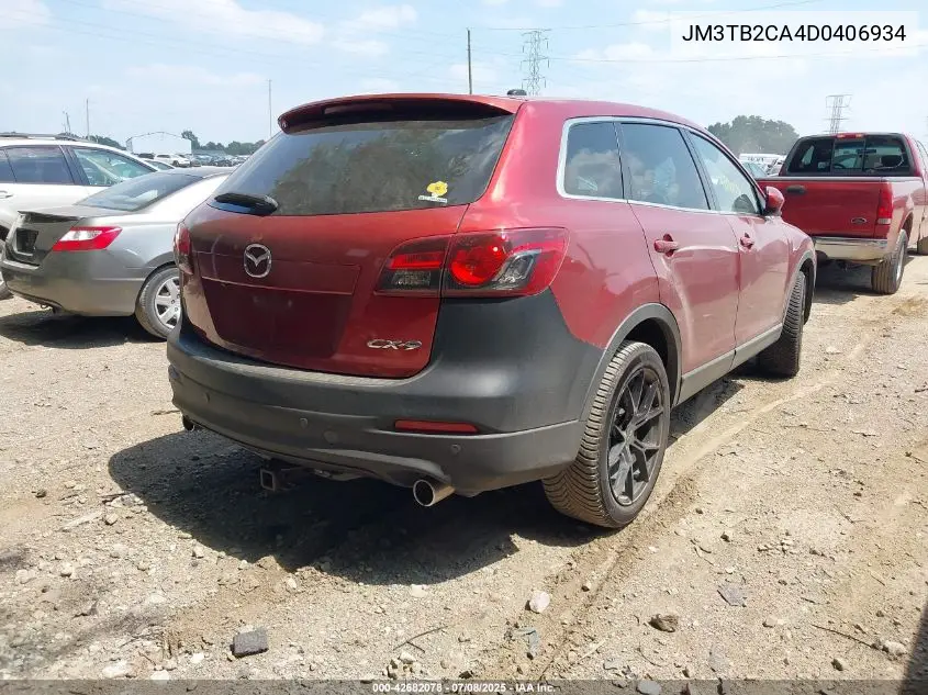 2013 Mazda Cx-9 Touring VIN: JM3TB2CA4D0406934 Lot: 42682078
