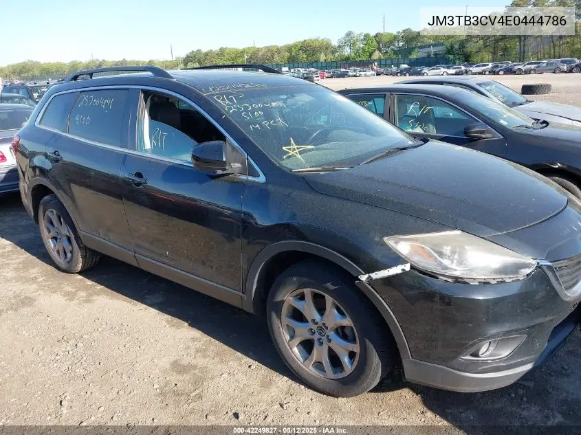 2014 Mazda Cx-9 Touring VIN: JM3TB3CV4E0444786 Lot: 42249827