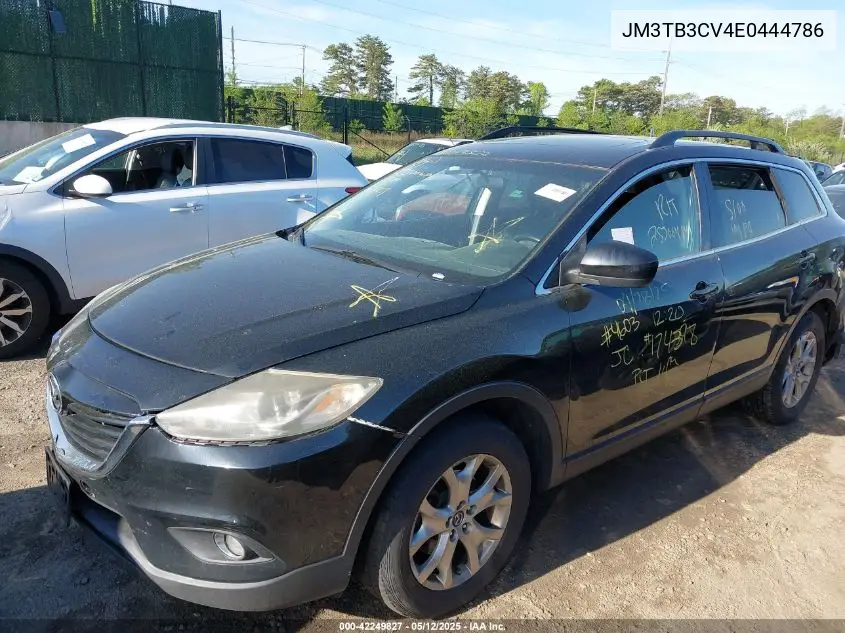 2014 Mazda Cx-9 Touring VIN: JM3TB3CV4E0444786 Lot: 42249827