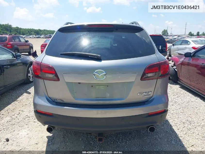 2014 Mazda Cx-9 Touring VIN: JM3TB3CV1E0436421 Lot: 42634172