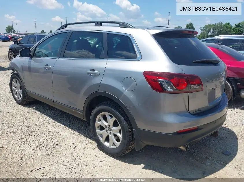 2014 Mazda Cx-9 Touring VIN: JM3TB3CV1E0436421 Lot: 42634172