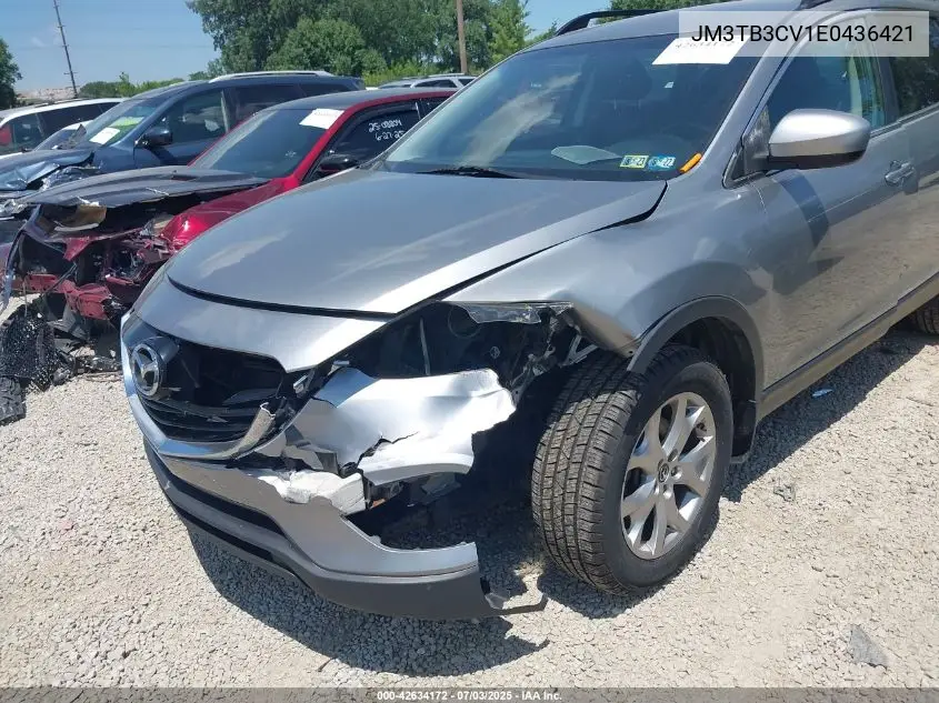 2014 Mazda Cx-9 Touring VIN: JM3TB3CV1E0436421 Lot: 42634172
