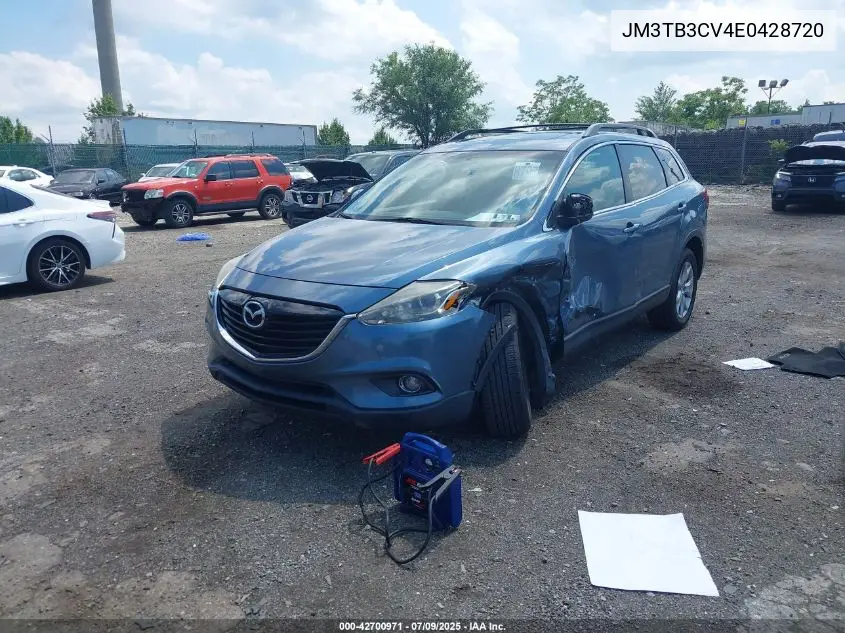 2014 Mazda Cx-9 Touring VIN: JM3TB3CV4E0428720 Lot: 42700971