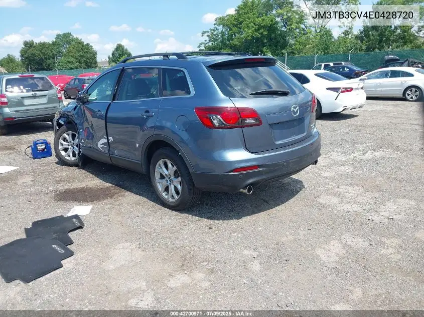 2014 Mazda Cx-9 Touring VIN: JM3TB3CV4E0428720 Lot: 42700971