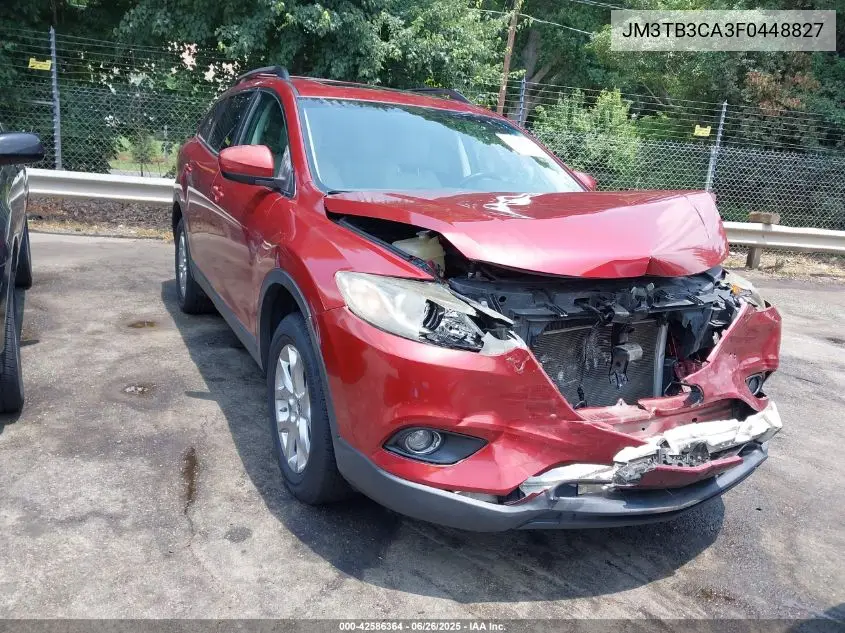 2015 Mazda Cx-9 Touring VIN: JM3TB3CA3F0448827 Lot: 42586364