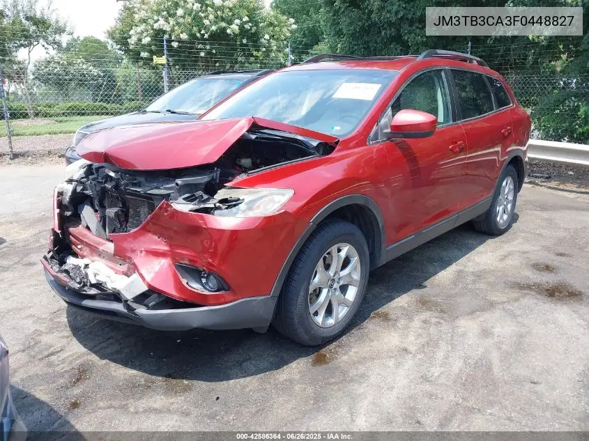 2015 Mazda Cx-9 Touring VIN: JM3TB3CA3F0448827 Lot: 42586364