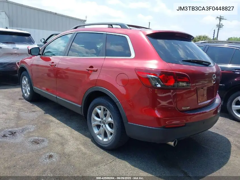 2015 Mazda Cx-9 Touring VIN: JM3TB3CA3F0448827 Lot: 42586364