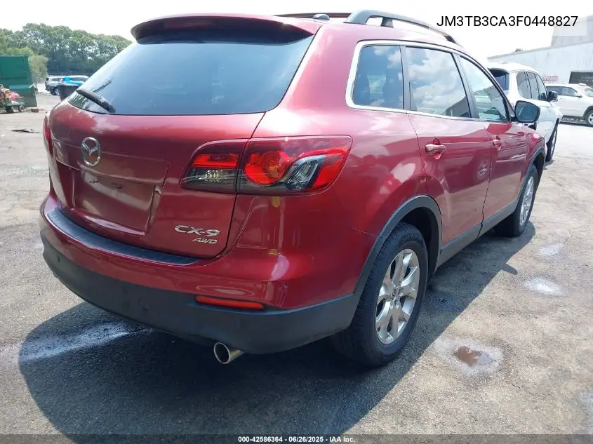 2015 Mazda Cx-9 Touring VIN: JM3TB3CA3F0448827 Lot: 42586364