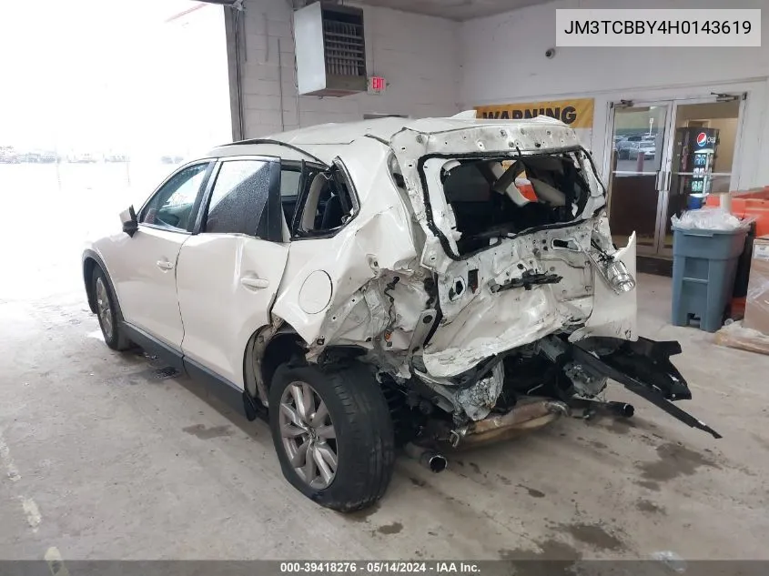 2017 Mazda Cx-9 Sport VIN: JM3TCBBY4H0143619 Lot: 39418276
